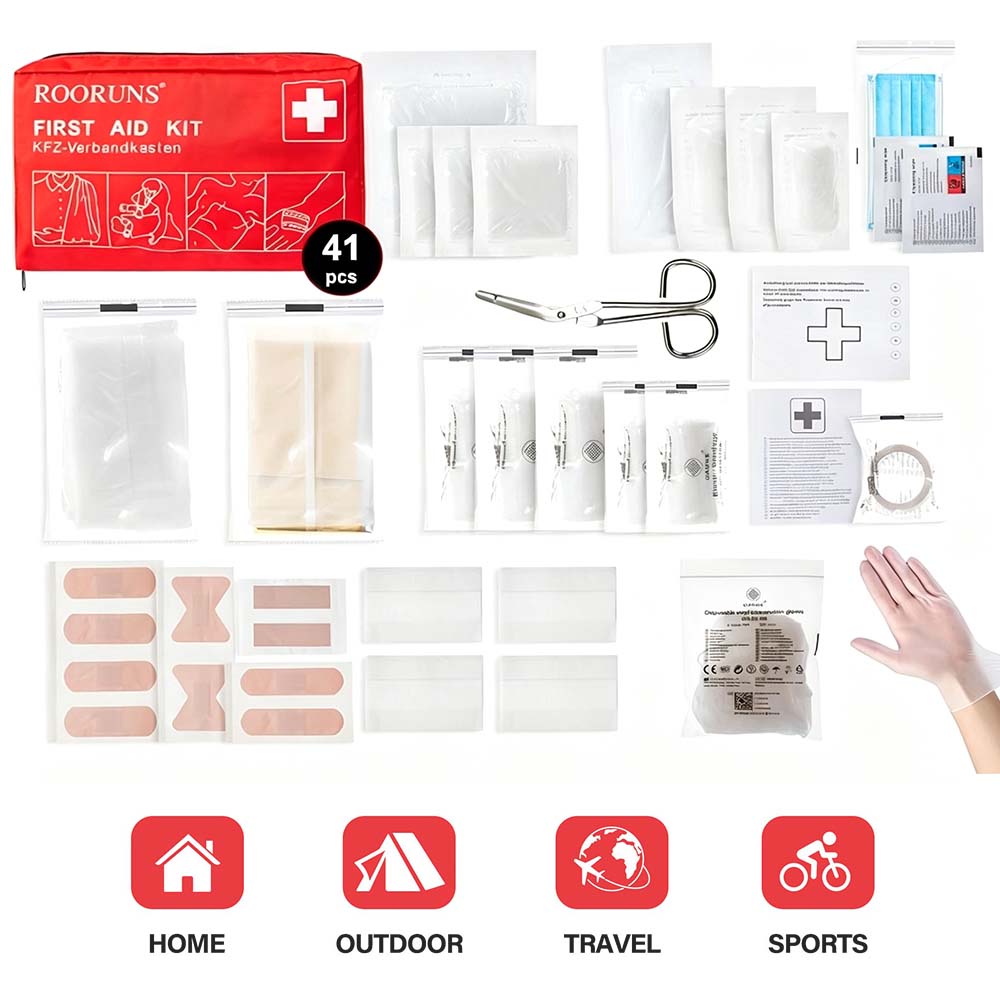 Travel Accessories Needed - Аптечка первой помощи для путешествий, 41