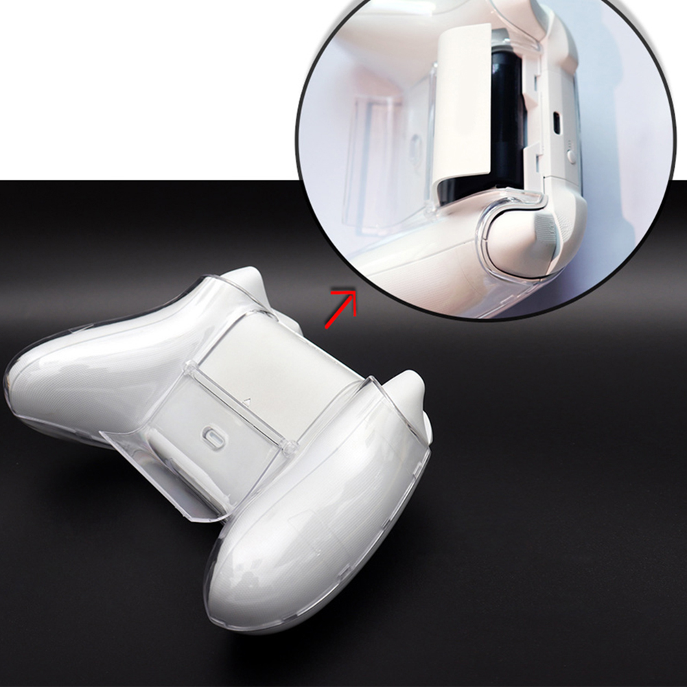 Travel Bag Xbox Series S - Противоскользящий прозрачный защитный чехол-накладка для контроллера