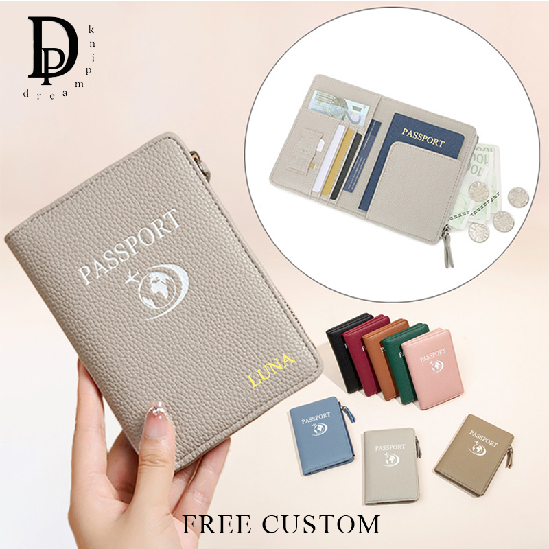 Travel Accessories Bag For Women - Женский RFID-кошелек для паспорта из искусственной