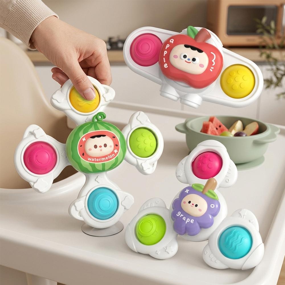 Travel Accessories With Baby - Набор из 3 сенсорных игрушек-спиннеров для