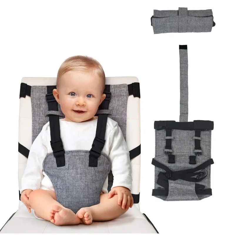 Travel Accessories With Baby - Регулируемый детский обеденный стул, ремень безопасности,