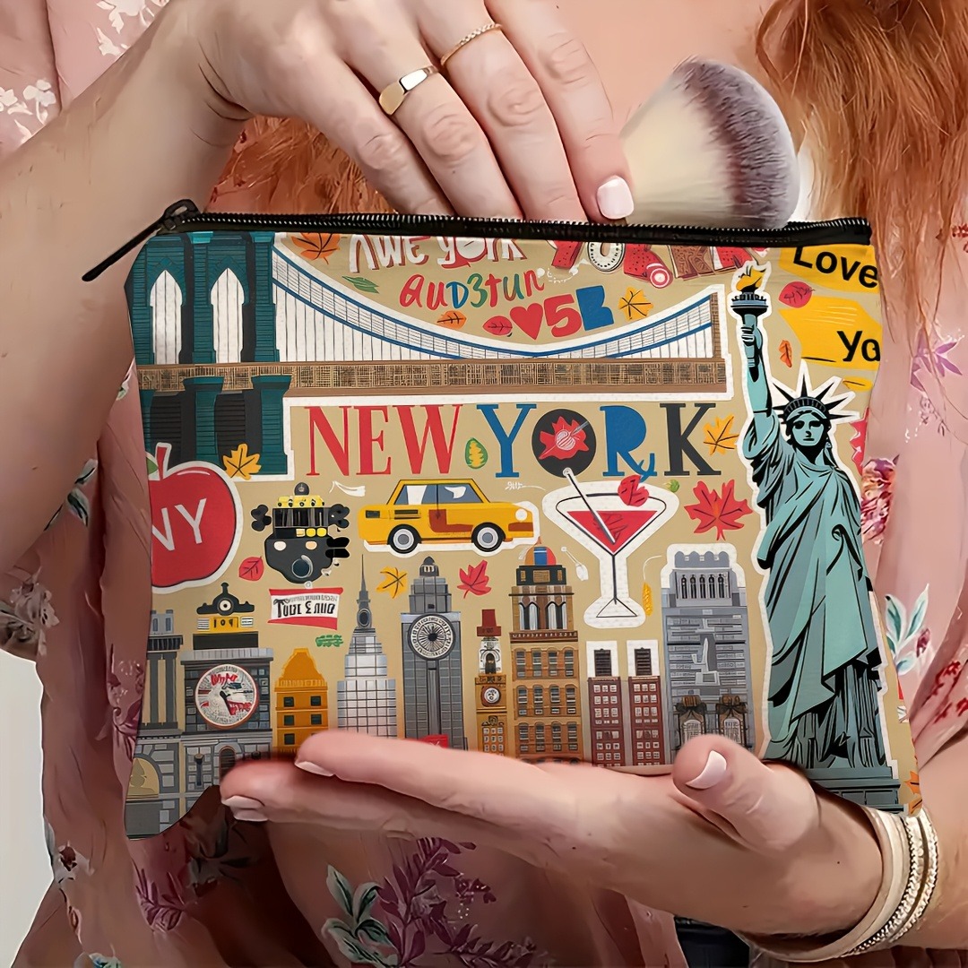 Косметичка New York City Desig – обзор и цена Travel Accessories New York