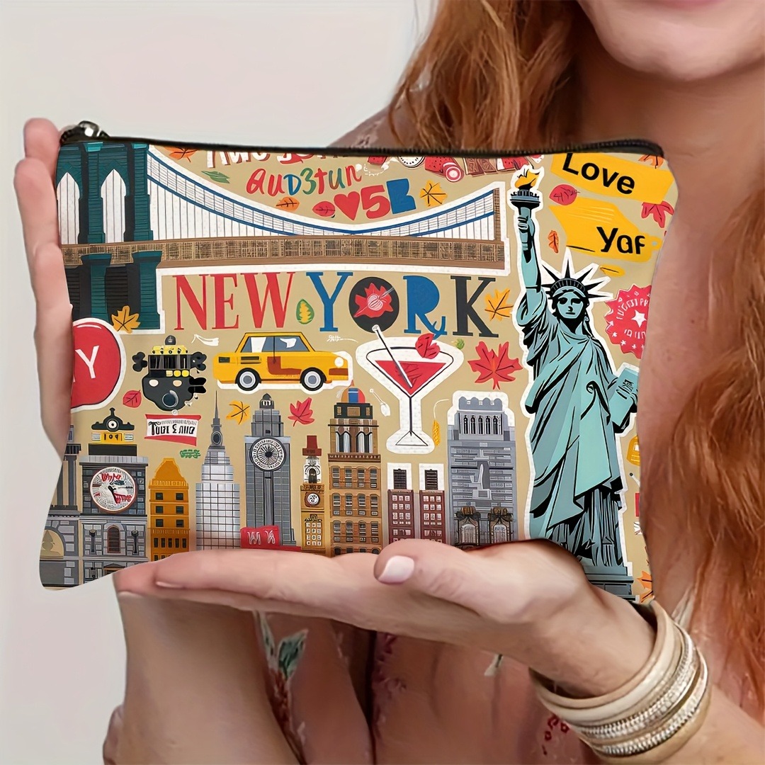 Косметичка New York City Desig – обзор и цена Travel Accessories New York